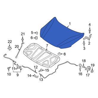 Hyundai OE - Front Hood Panel