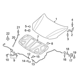 Hyundai OE - Hood & Components