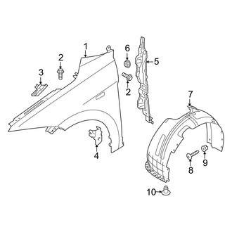 Hyundai OE - Fender & Components (USA Built)