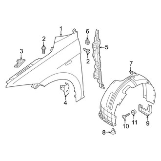 Hyundai OE - Fender & Components (Korea Built)