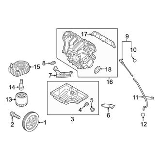 Hyundai OE - Engine / Transaxle - Engine Parts (1.6L)