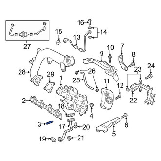 Hyundai OE - Turbocharger Stud