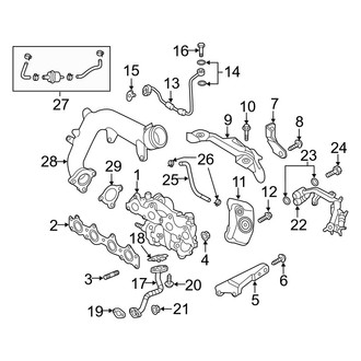 Hyundai OE - Engine / Transaxle - Turbocharger & Components (1.6L)