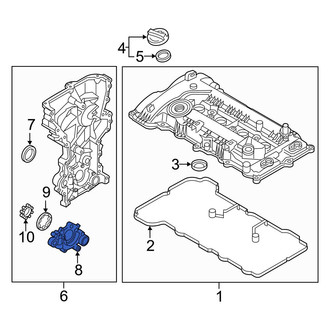 Hyundai OE - Engine Timing Cover