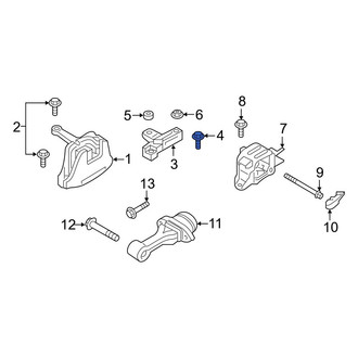 Hyundai OE - Engine Mount Bolt