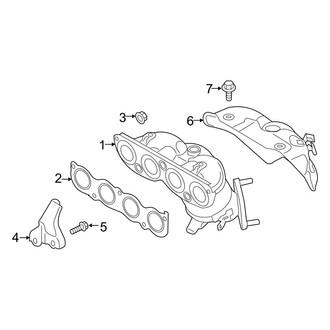 Hyundai OE - Exhaust System - Manifold