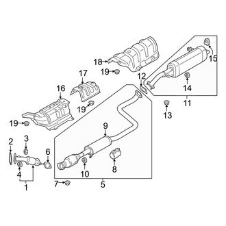 Hyundai OE - Exhaust System - Exhaust Components