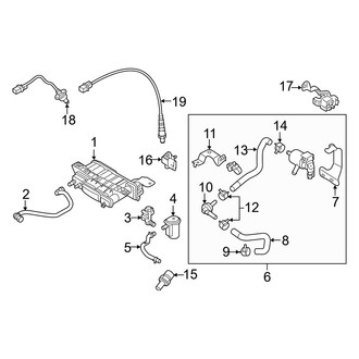 Hyundai OE - Emission System - Emission Components (1.4L)
