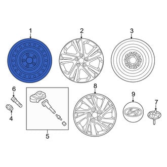 Hyundai OE - Wheel