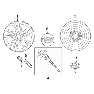 Hyundai OE - Wheels (18")