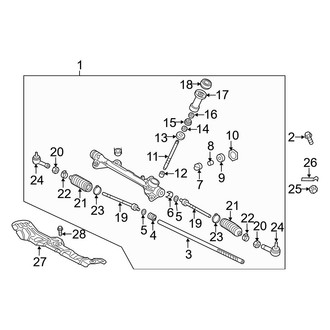 Hyundai OE - Steering Gear & Linkage