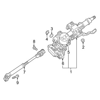 Hyundai OE - Steering Column Assembly