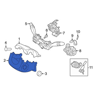 Hyundai OE - Lower Steering Column Cover