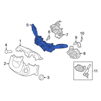 Hyundai OE - Steering Column Switch Housing