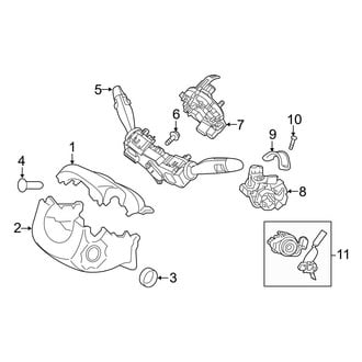 Hyundai OE - Steering Column - Shroud, Switches & Levers (USA Built)