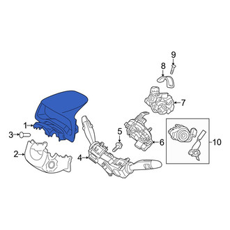 Hyundai OE - Upper Steering Column Cover