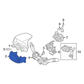 Hyundai OE - Lower Steering Column Cover