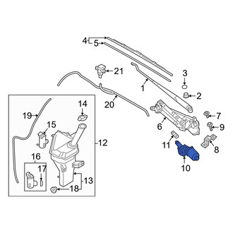 Hyundai OE - Wiper Motor