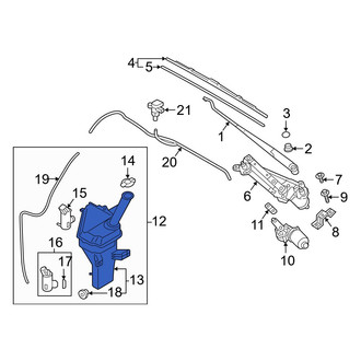 Hyundai OE - Washer Fluid Reservoir