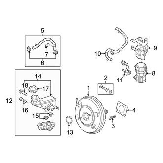 Hyundai OE - Cowl - Components on Dash Panel (Eco)