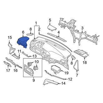 Hyundai OE - Instrument Cluster Bezel