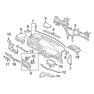 Hyundai OE - Instrument Panel Components (USA Built)