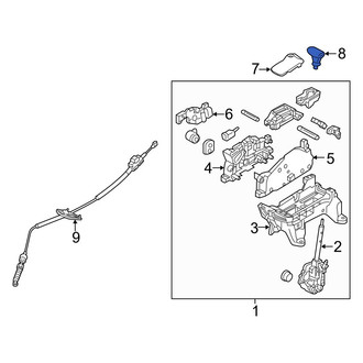 Hyundai OE - Automatic Transmission Shift Lever Knob