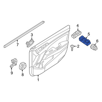 Hyundai OE - Front Left Door Window Switch