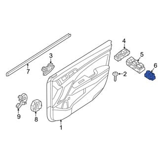 Hyundai OE - Door Mirror Switch
