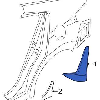Hyundai OE - Rear Mud Flap