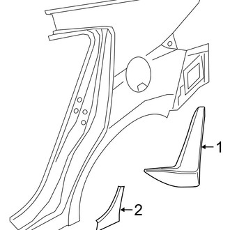 Hyundai OE - Quarter Panel - Exterior Trim