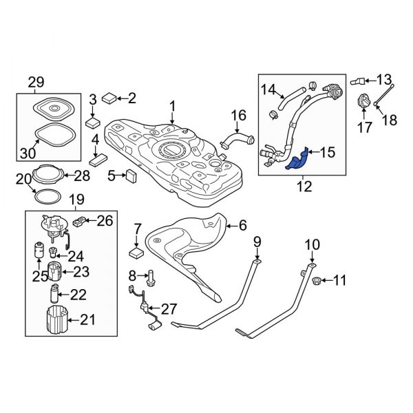 Fuel Filler Neck Insulator