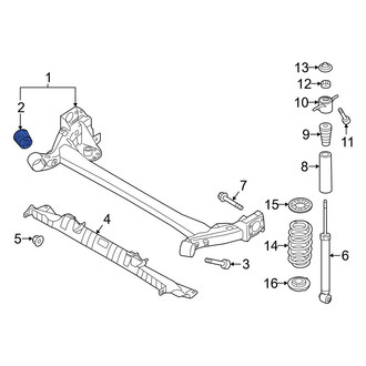 Hyundai OE - Rear Axle Support Bushing