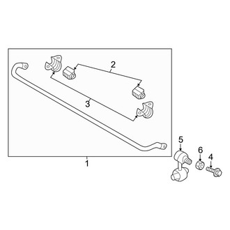 Hyundai OE - Rear Suspension - Stabilizer Bar & Components (Sport)