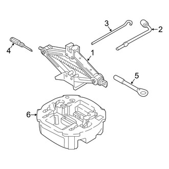 Hyundai OE - Rear Body & Floor - Jack & Components