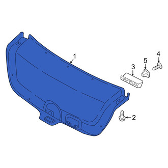 Hyundai OE - Rear Deck Lid Trim