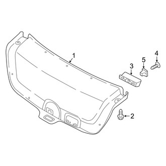 Hyundai OE - Trunk Lid - Interior Trim
