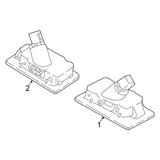 Hyundai OE - Rear Lamps - License Lamps