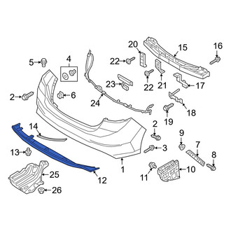 Hyundai OE - Rear Valance Panel