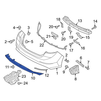 Hyundai OE - Rear Valance Panel