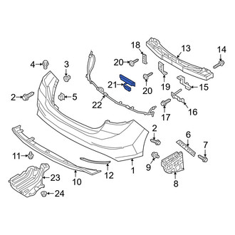 Hyundai OE - Rear Keyless Entry Antenna