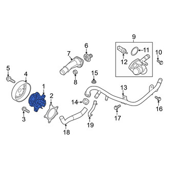 Hyundai OE - Engine Water Pump