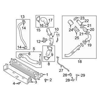Hyundai OE - Cooling - Intercooler (1.6L)