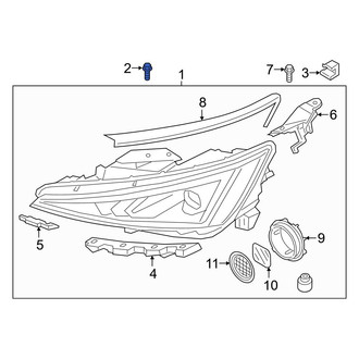 Hyundai OE - Hybrid & Electric Vehicle Sound Alert Speaker Bracket Bolt