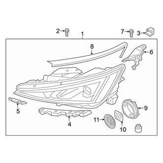 Hyundai OE - Front Lamps - Headlamp Components (LED Type)