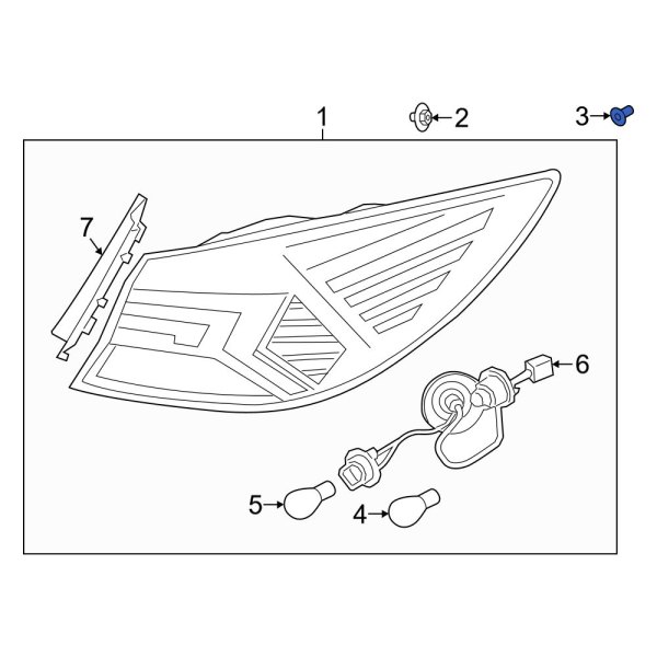 Tail Light Clip