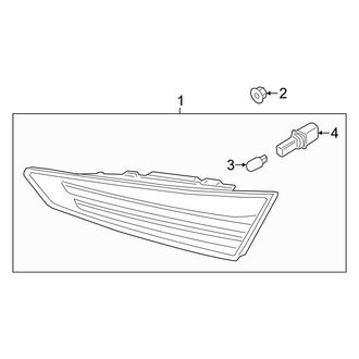 Hyundai OE - Rear Lamps - Backup Lamps