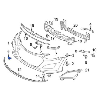 Hyundai OE - Front Tow Eye Cap
