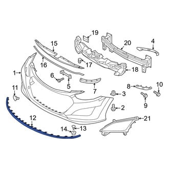 Hyundai OE - Front Valance Panel