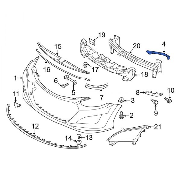 Bumper Cover Bracket